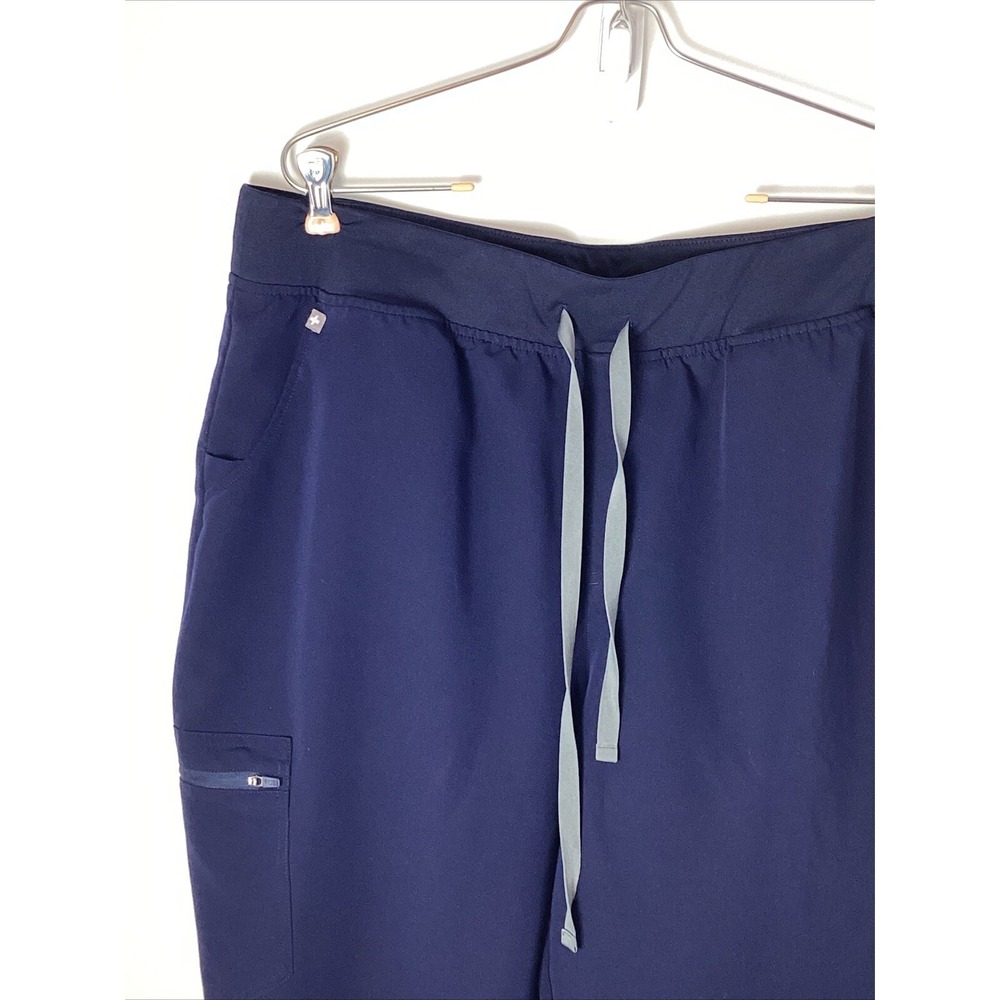 Figs Technical Collection Set Women's Size XXL Top Navy Blue Jogger Pants XXL-P - Picture 5 of 9
